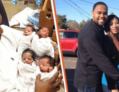 Último beso antes del parto: ¡un hombre perdió a su esposa y se convirtió en papá soltero de cuatrillizos! Último beso antes del parto: ¡un hombre perdió a su esposa y se convirtió en papá soltero de cuatrillizos!