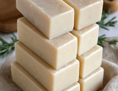 Jabón casero de vinagre y bicarbonato