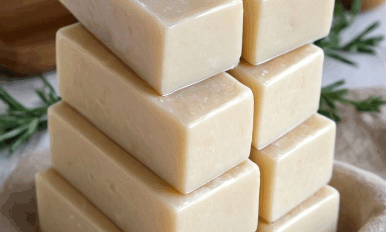 Jabón casero de vinagre y bicarbonato