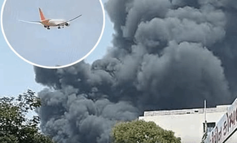 Tragedia aérea sacude a la India: un avión con destino a Londres sufre un accidente poco después de despegar