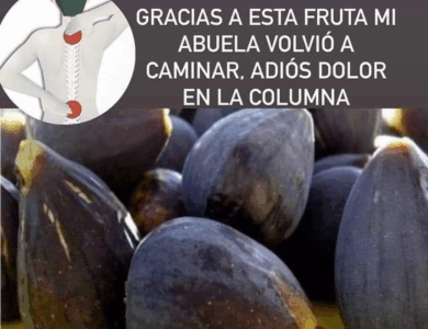 Gracias a esta fruta mi abuela volvió a caminar, adiós dolor en la columna Gracias a esta fruta mi abuela volvió a caminar, adiós dolor en la columna