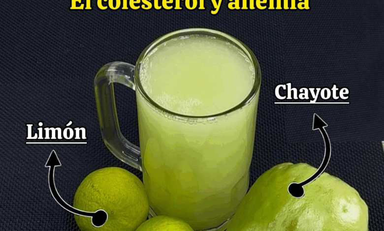Jugo de Chayote Crudo