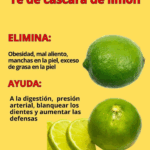 Té de cáscara de limón Té de cáscara de limón