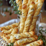 Grisines de Orégano y Queso: Crujientes y Llenos de Sabor