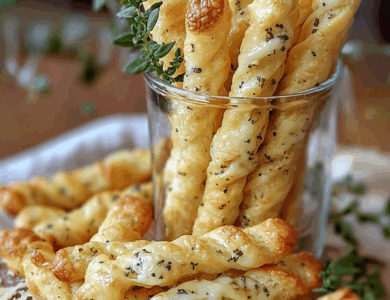 Grisines de Orégano y Queso: Crujientes y Llenos de Sabor