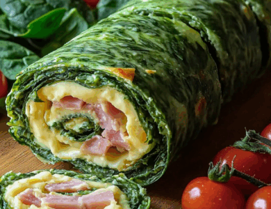 Pionono de Espinaca SIN Harinas: ¡Una Delicia Ligera y Nutritiva!