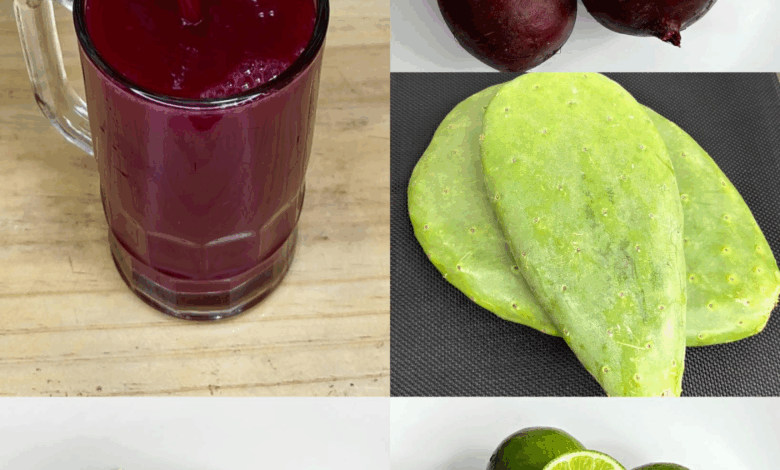 Bebida natural para limpiar el cuerpo, fortalecer la vista, combatir la anemia y desintoxicar el hígado