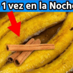 Hierve un plátano con canela y bebe este té en la noche..