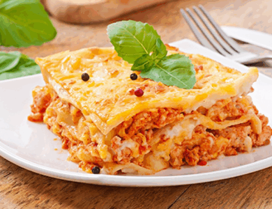 Lasaña Boloñesa