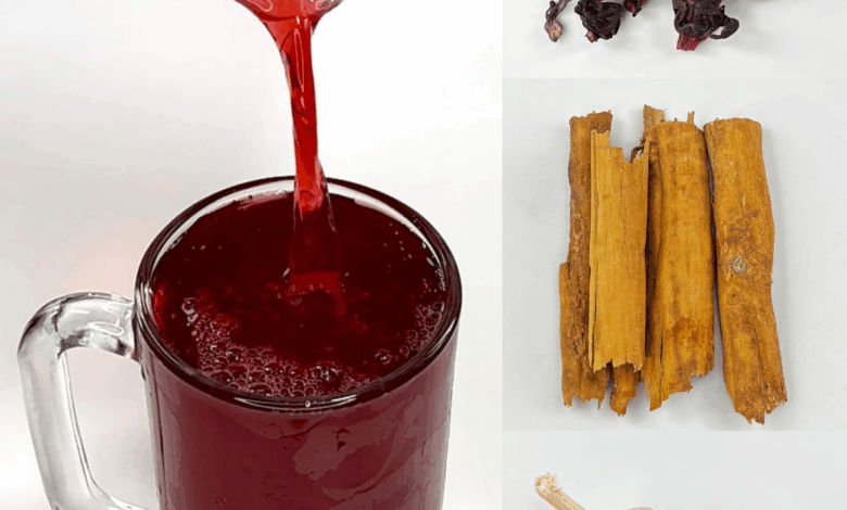 Infusión natural de ajo, flor de Jamaica y canela: apoya tu salud de forma económica