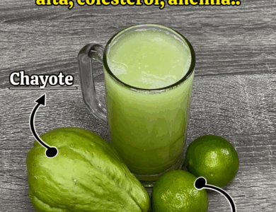 Licuado de chayote y limón: fresco, nutritivo y lleno de beneficios Licuado de chayote y limón: fresco, nutritivo y lleno de beneficios