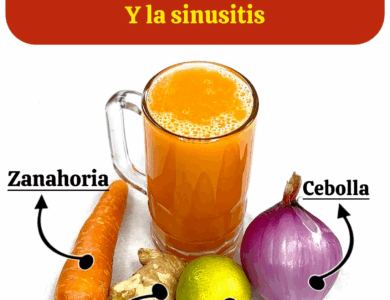 Adiós tos, flema y sinusitis con esta bebida casera