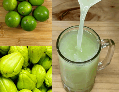 Licuado de Chayote y Limón: Refrescante, Natural y Lleno de Beneficios