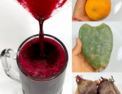 La Bebida que Cambió la Vida de mi Papá: Nopal con Remolacha