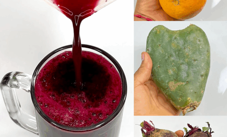 La Bebida que Cambió la Vida de mi Papá: Nopal con Remolacha