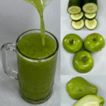 Mezcla pepino, manzana verde y chayote… ¡y expulsa todas las toxinas de tu cuerpo!
