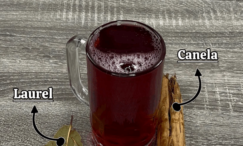 Té de flor de Jamaica, laurel y canela: regula tu presión y azúcar naturalmente