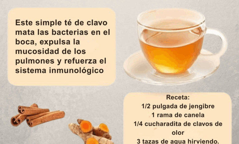 Té de Clavo: tu defensa natural en una taza