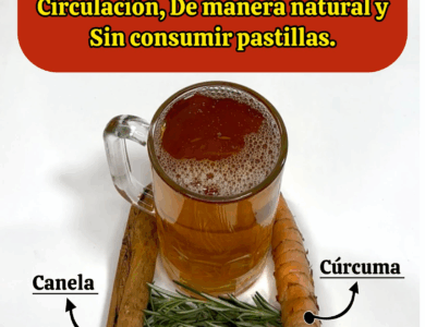 Esta bebida te limpia la sangre y mejora la circulación