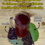 Infusión de Jamaica, Clavo, Laurel y Hojas de Guayaba