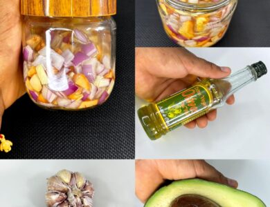 Aceite Casero de Cebolla, Ajo y Semilla de Aguacate: El Secreto para un Cabello Fuerte y con Más Volumen