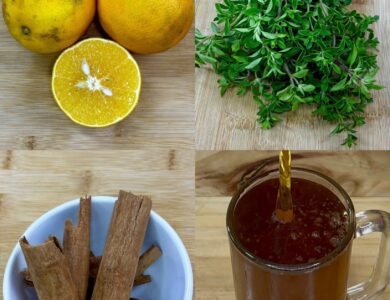 Infusión Nocturna de Naranja, Poleo y Canela: Un Cálido Refuerzo Natural