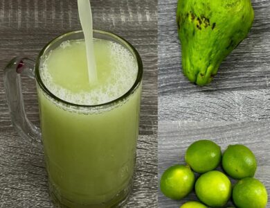 Bebida Natural de Chayote y Limón: Fresca, Depurativa y Saludable