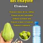 Bebida Natural de Chayote, Ajo y Limón: Un Refuerzo Casero para tu Bienestar
