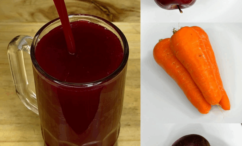 Batido natural para la vista, la anemia y el hígado graso