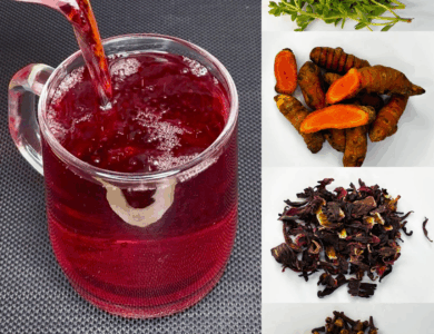 Infusión Natural de Cúrcuma, Clavo y Jamaica: Bienestar y Vitalidad en una Taza