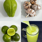 Infusión de Chayote, Limón y Ajo: Bienestar Natural en una Taza