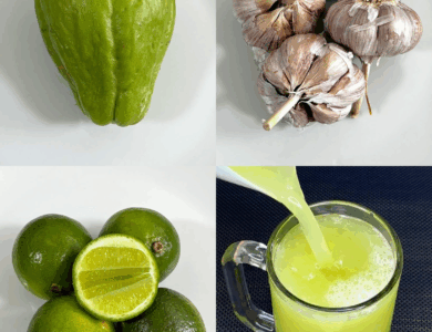 Infusión de Chayote, Limón y Ajo: Bienestar Natural en una Taza