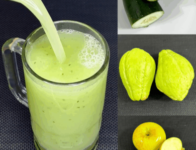 Jugo Natural de Chayote, Pepino y Manzana Verde: Frescura, Fibra y Bienestar en un Vaso Jugo Natural de Chayote, Pepino y Manzana Verde: Frescura, Fibra y Bienestar en un Vaso