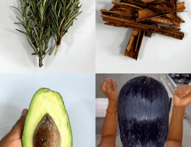 Tinte natural para cubrir las canas y fortalecer tu cabello