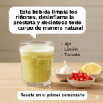 La bebida natural que limpia los riñones, desintoxica el cuerpo y fortalece la próstata La bebida natural que limpia los riñones, desintoxica el cuerpo y fortalece la próstata