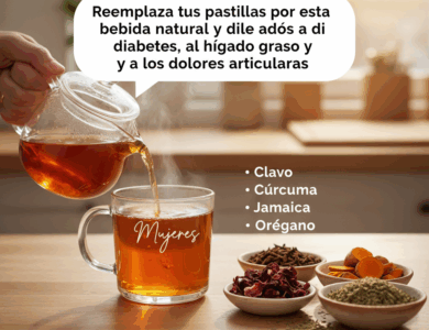 Despídete de la diabetes, el hígado graso y los dolores articulares con esta potente infusión natural