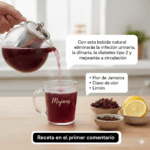Infusión Natural para Limpiar el Sistema Urinario y Regular la Glucosa