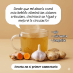 Bebida Milagrosa para Eliminar Dolores, Desintoxicar el Hígado y Mejorar la Circulación