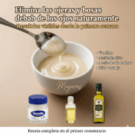 Crema Natural para Eliminar Ojeras y Bolsas Bajo los Ojos