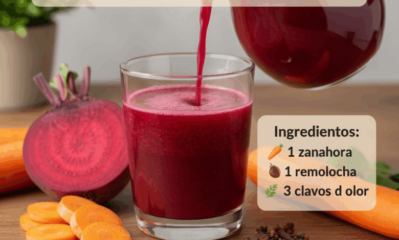El Jugo Natural que Sube la Hemoglobina y Combate la Anemia