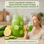 Bebida Natural de Pepino y Limón para Limpiar el Hígado y Eliminar la Hinchazón Bebida Natural de Pepino y Limón para Limpiar el Hígado y Eliminar la Hinchazón