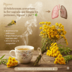 Helichrysum Arenarium: La Flor Inmortal que Regenera y Sana