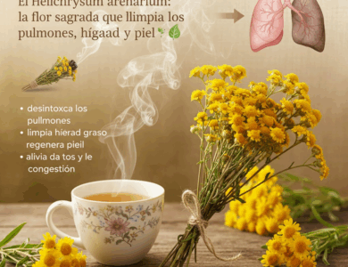 Helichrysum Arenarium: La Flor Inmortal que Regenera y Sana