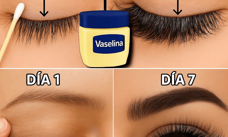Vaselina: El Secreto que Transforma tus Cejas y Pestañas en Solo 7 Días