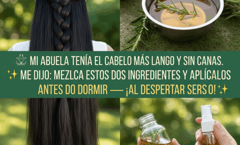 El Secreto de Mi Abuela: Tónico de Romero y Clavo para un Crecimiento Loco del Cabello