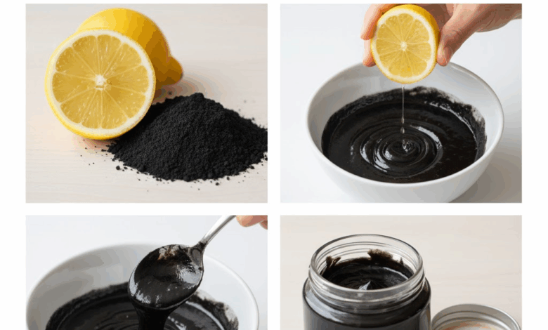 El Poder del Limón y el Carbón Activado: La Combinación Natural que Limpia, Desintoxica y Embellece