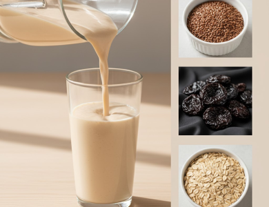 El batido natural que elimina la panza hinchada, el estreñimiento y el colon irritado