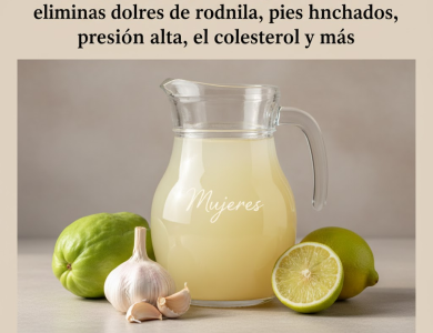 Una bebida natural para aliviar el dolor de rodillas, la presión alta y mejorar la circulación Una bebida natural para aliviar el dolor de rodillas, la presión alta y mejorar la circulación
