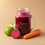 Batido natural para limpiar el hígado graso, mejorar la vista y combatir la anemia