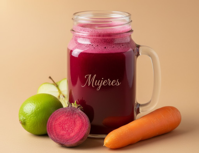 Batido natural para limpiar el hígado graso, mejorar la vista y combatir la anemia